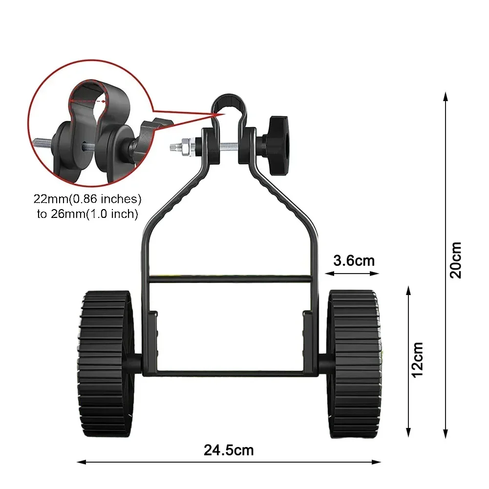 Imagem -04 - Apoio Ajustável Wheels Grupo Cordas Trimmer Grass Eater Nós Eater