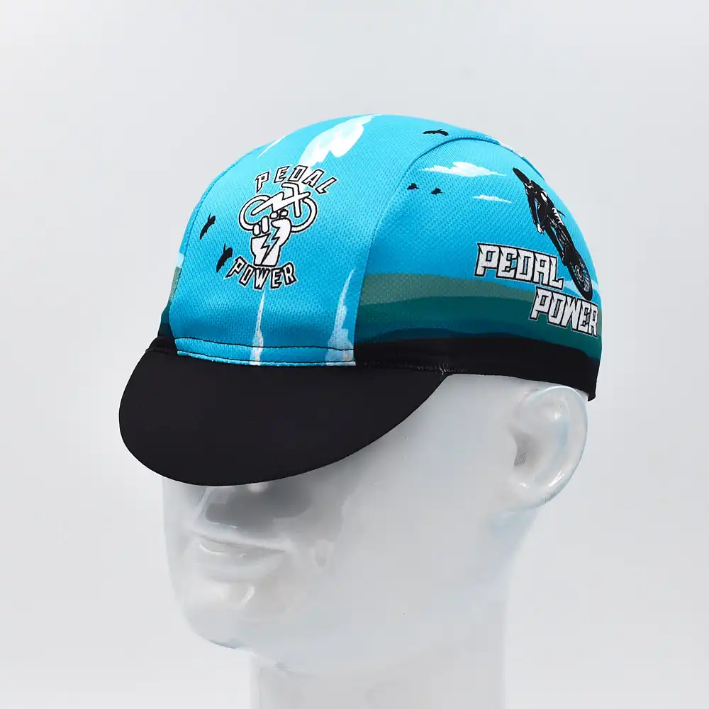 Hot Retro Print Cycling Caps Breathable Quick Dry Bike Hat Men Women Outdoor Riding Accessories