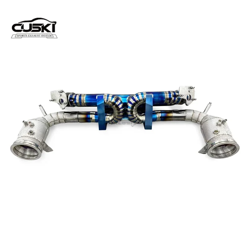 

Высокопроизводительный титановый сплав с защитой изоляции, выхлопная труба, подходящая для Porsche 911 992 2019-2023 3.0T