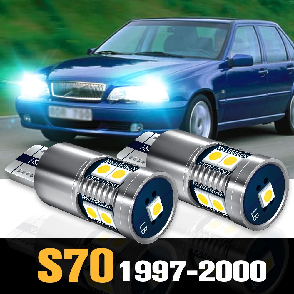 

2pcs Canbus LED Clearance Light Parking Lamp Accessories For Volvo S70 1997 1998 1999 2000