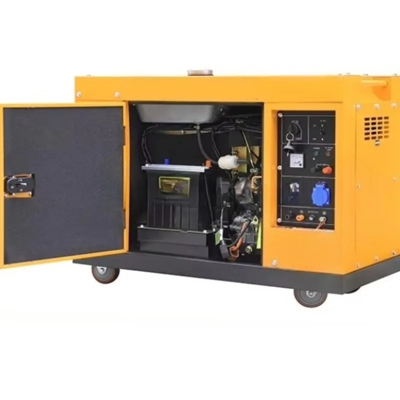 Silent Water Cooled Generator Set 3kW 7kW Home Backup Power Low Noise Wholesale