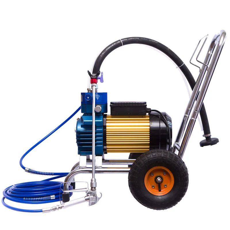 

Electric Hydraulic Airless Wall Putty Spraying Machine for Spraying Latex Paint and Putty Airless Sprayer