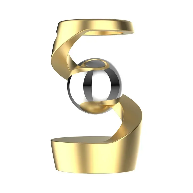 사무실 책상 장난감 서스펜션 스피닝 탑 금속 피젯 롤러 스피너 회전 자이로 스트레스 해소 장난감 불안 완화