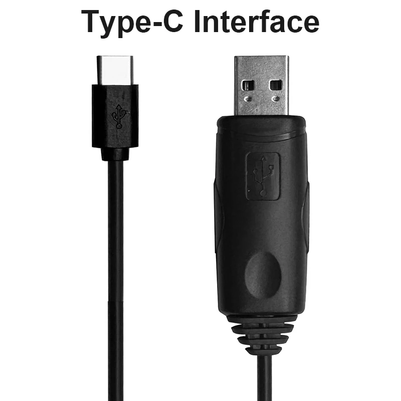 USB Programming Cable Type-C Support Windows System For Iradio Radios UV-98 PLUS UV-99 R-5000 R-6000 RT-880 Walkie Talkie CH340 view 4