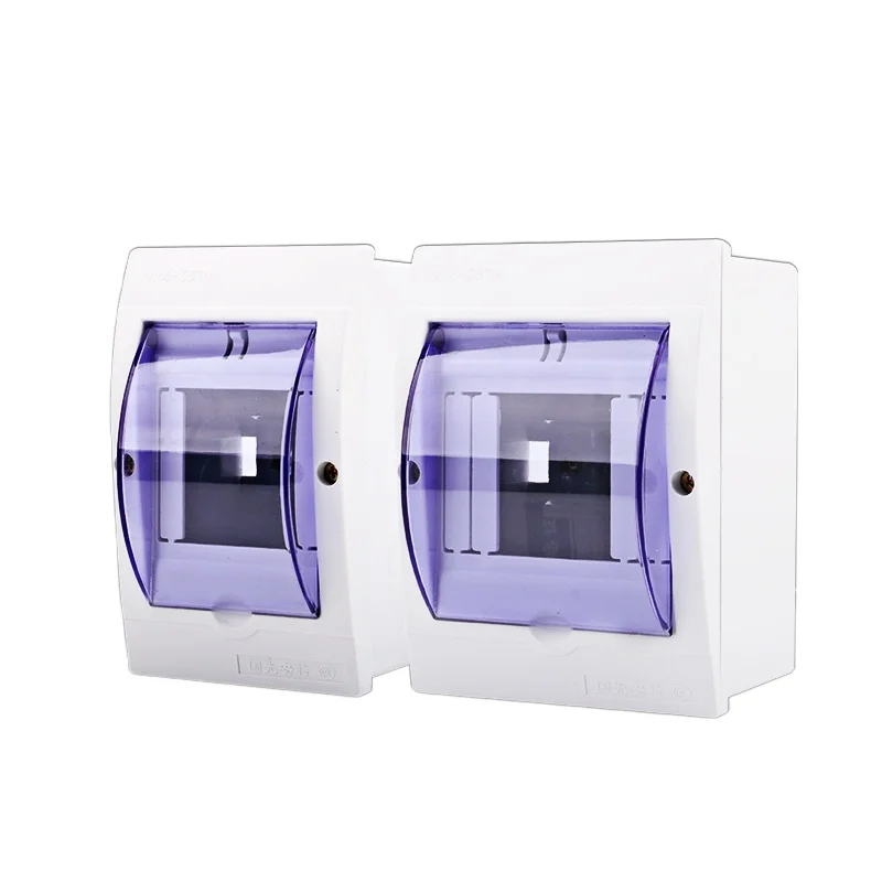 Plastic Exposed Circuit Distribution Box Household Concealed Strong Waterproof Modules Box Small Empty Leakage Protection Box