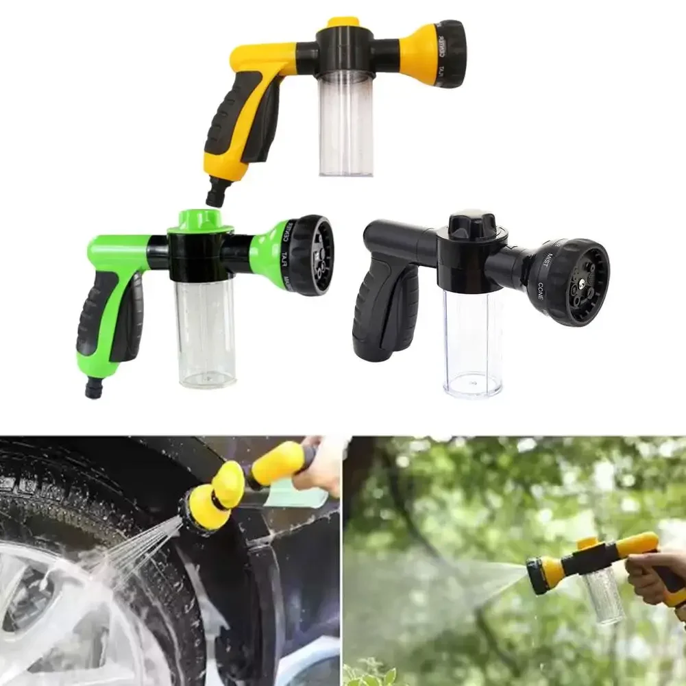 Portable Auto Foam Lance Water High Pressure 3 Grade Jet Nozzle Automobile Tool Tool Garden Wash Sprayer
