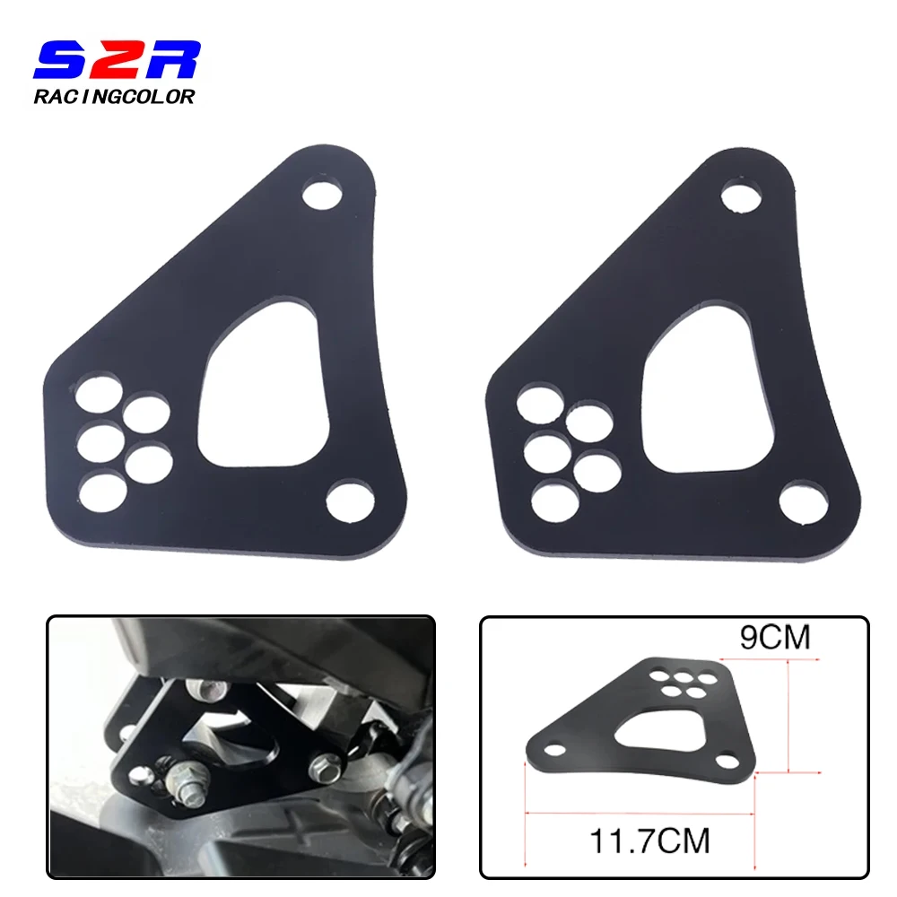 

Для SUZUKI GSXR600 750 1000 аксессуары для мотоциклов задняя подвеска опускающиеся звенья рычаг подушка сиденья комплект защиты Decline