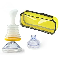 First Aid Kit Choking Device Adults & Children 2 Size Choking Rescue Kits Home Asphyxia Rescue Device Anti Suffocation