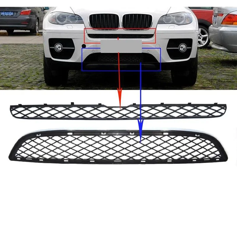 

Передний бампер, нижний, верхний, центральный грили для BMW X6 E71 E72 Hybrid 2008-2014