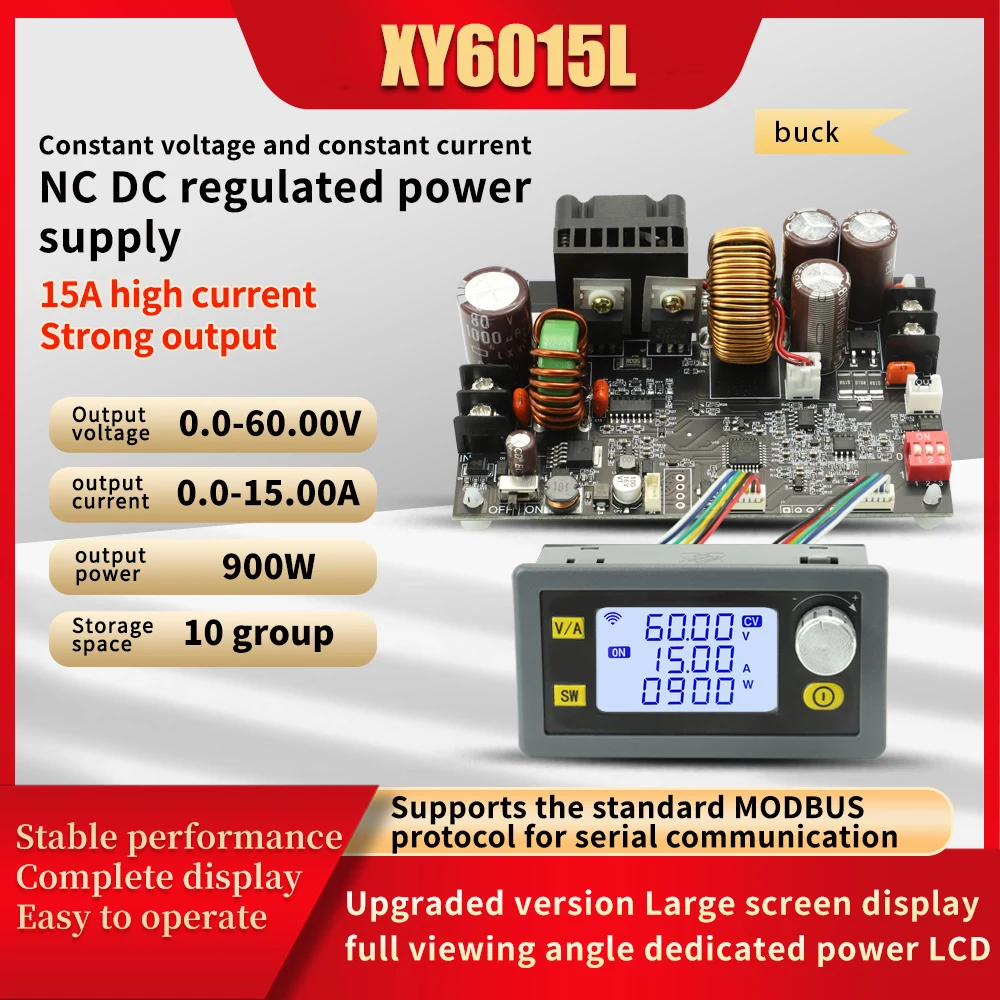 15A 20A 900W 1200W CNC regulowany DC stabilizowane zasilanie moduł stałe napięcie stały prąd moduł obniżający 12V 24V