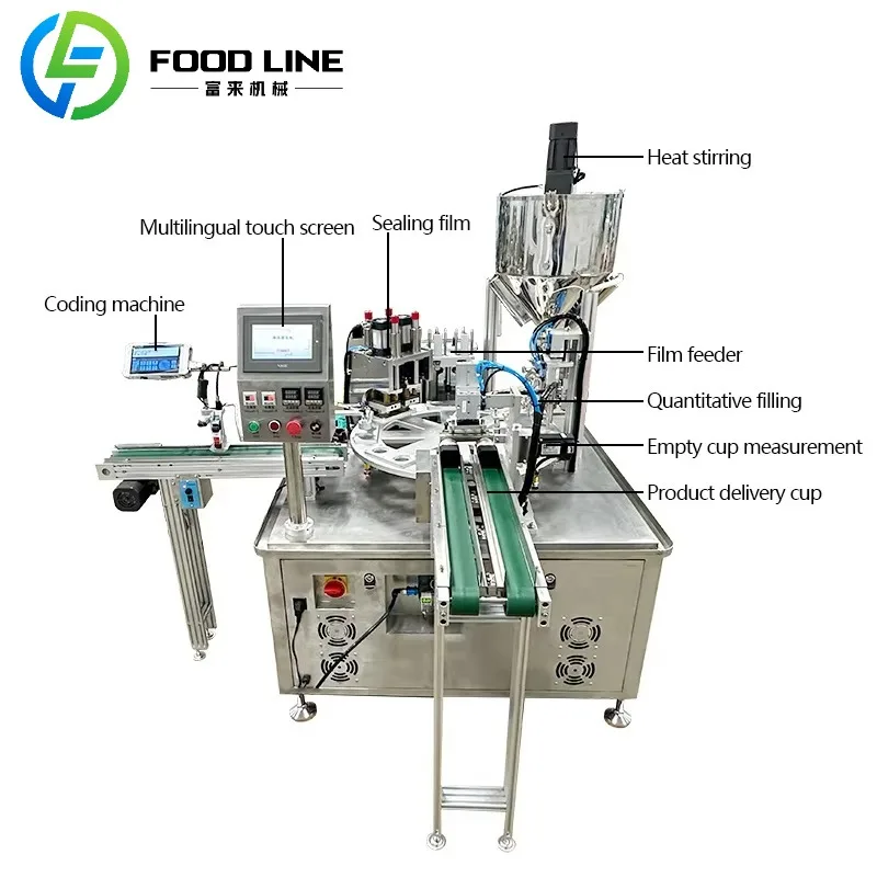 Custom High Speed Seasoner Honey Bar Automatic Quantitative Filling and Sealing Machine