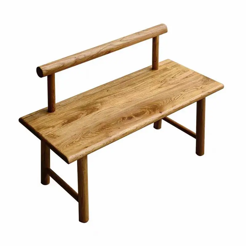 

Old elm, retro, lounge chair, hotel, homestay, zen, solid wood, bar counter