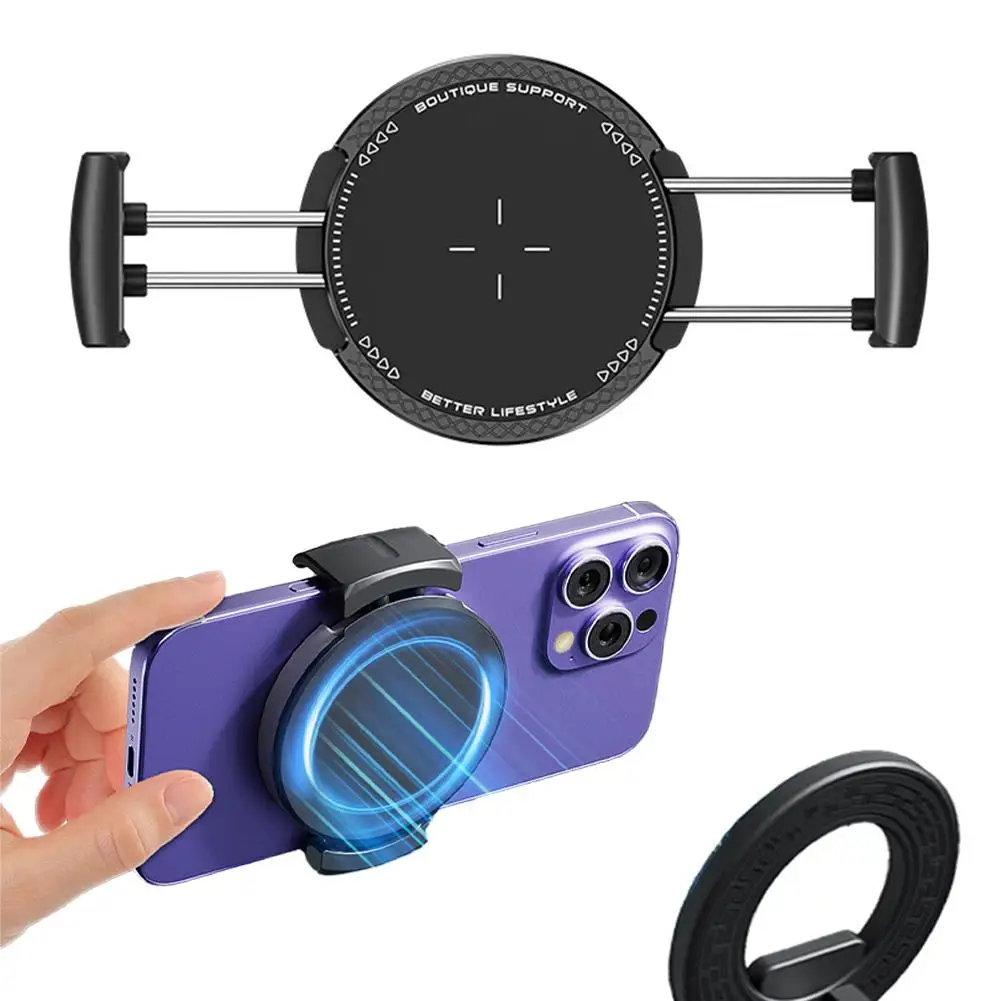 Universal Strong Magnetic Car Phone Holder Mount Mobile Phone Fixing Clip For iPhone Samsung