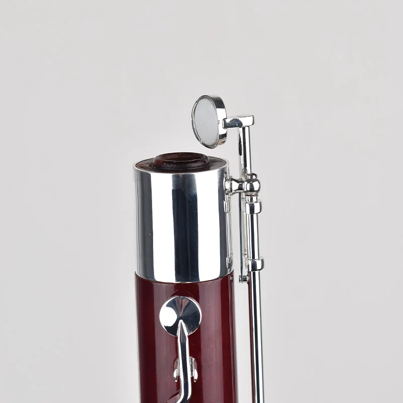 ANMUTIG-Professional C Bassoon with Silver Plated Button, Maple Tube Body