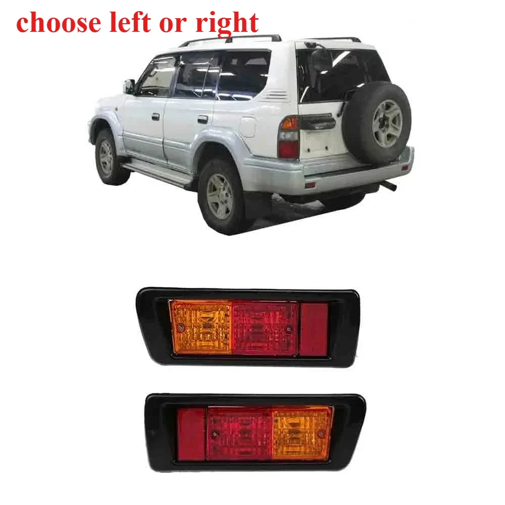 

1 or 2 Pcs Rear Bumper Lamp for Toyota Land Cruiser Prado LC90 1996-2002 Rear Fog Light for Prado LC95 Rear Stop Lamp L or R