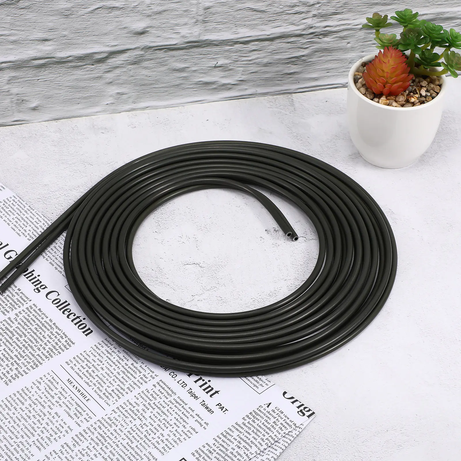 

2Pcs Brake Line Tubing Kit Durable Vehicle Brake Line Complete Fittings Easy Installation for Cars Car Fuelcable
