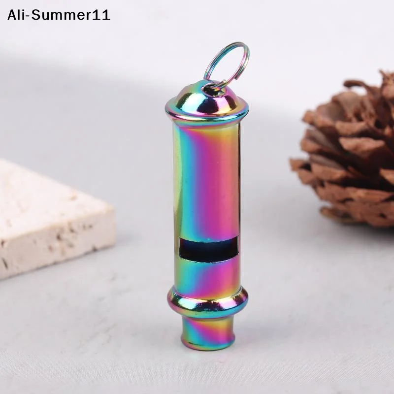 【A6L】Outdoor Survival Whistle Pendant Keychain High Decibel Portable Rescuing Signaling Whistles Camping Tool Whistle