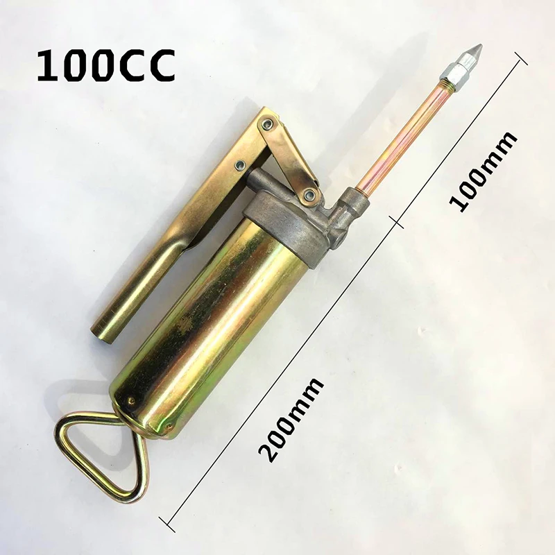 Imagem -03 - Auto Pistola de Graxa Pneumática Óleo Injetor Bomba do Compressor Óleo Graxa Máquina Manualmente Pressão tipo Alavanca Carro Caminhão 100cc 1pc