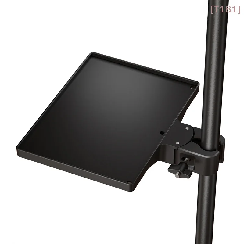 Novo Suporte de Microfone com Bandeja para Placa de Som e Clipe para Tripé - Acessório Essencial para Transmissões ao Vivo