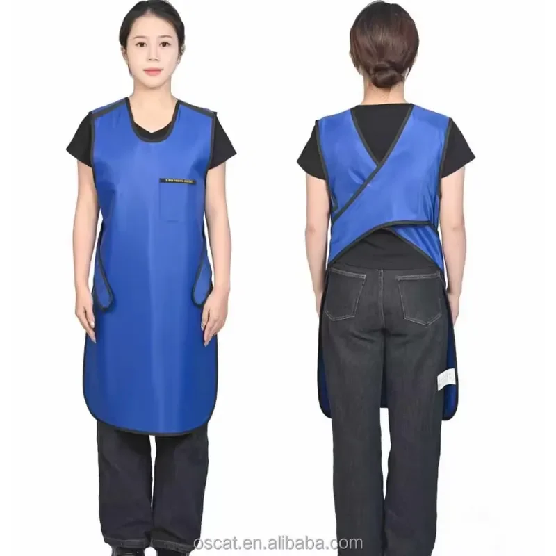 Hot Sale OSCAT Vet X Ray Radiation Protection Lead Apron 3/5 Piece Set Safety Protective Apparel Pet X Ray Protection