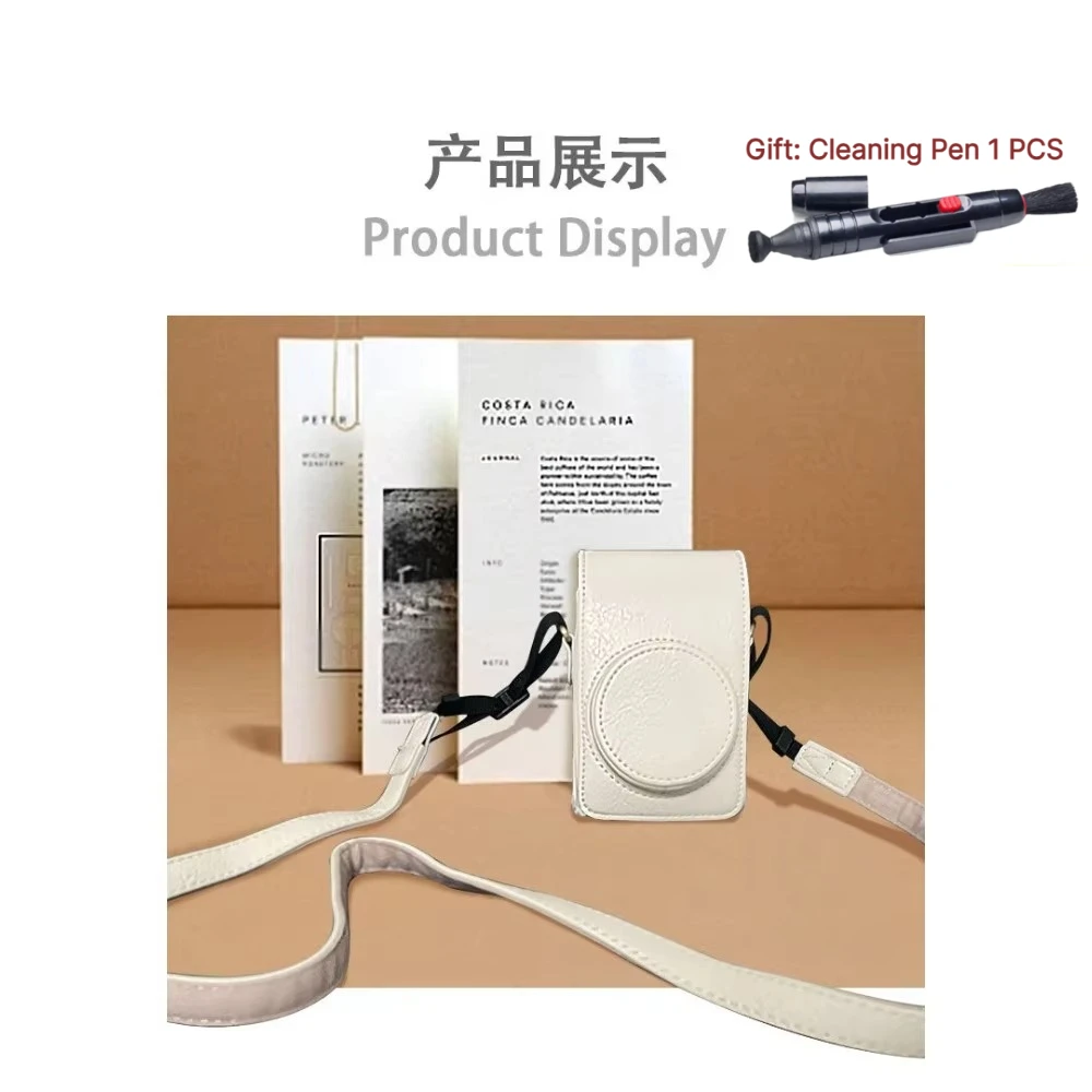 For Sony ZV1 ZV1F ZV1M2 Universal PU Leather Camera Bag Case For Canon SX740 SX730 For Ricoh GR2 GR3GR3X+1 PCS Free Cleaning Pen