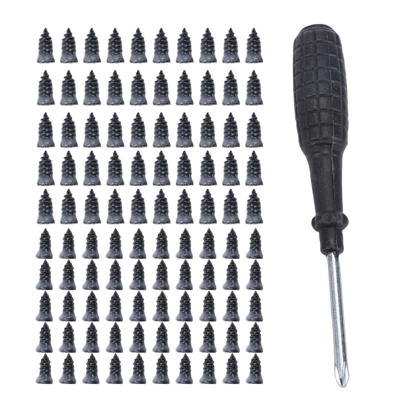 

Tire Repair Nails Kit High Strength Heat Proof Rubber Vacuum Tyre Repair Screws Kit for Maintenance