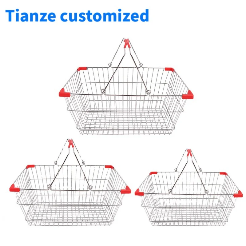 (Customized) Steel wire shopping basket