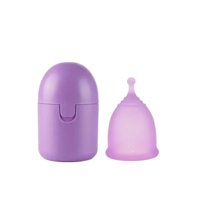 Menstrual Cup Disinfection Storage Box Leak-proof Lady Women Menstrual Period Cup Storage Bag Period Cup Case Feminine Hygiene