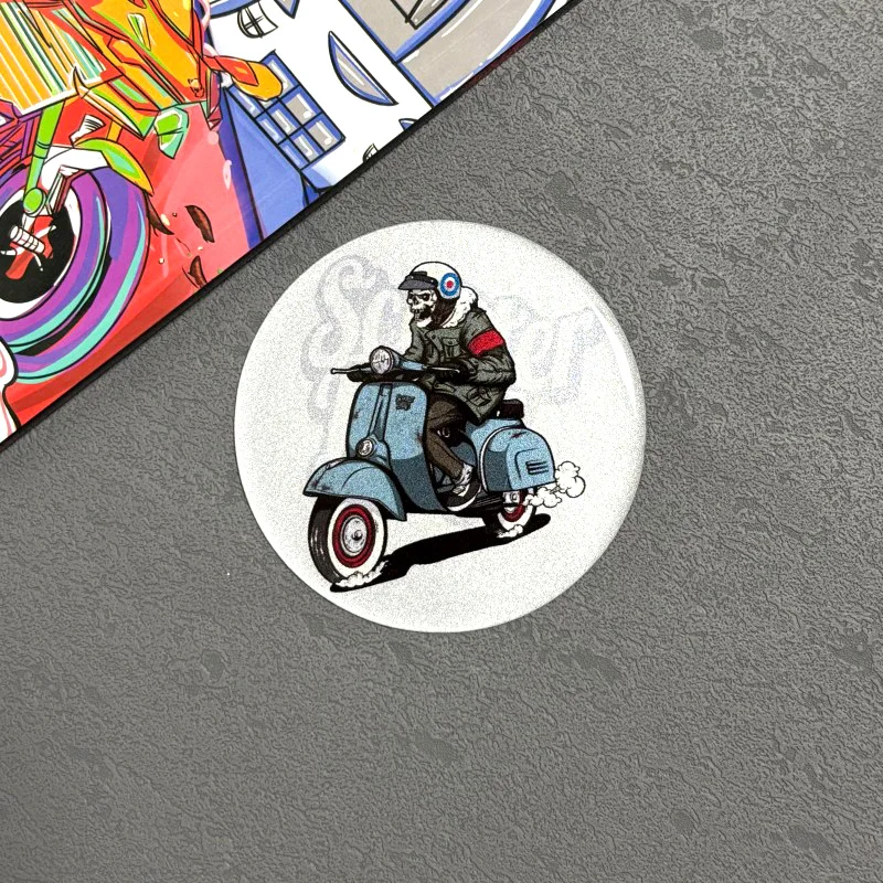 Pegatina magnética para decoración de patinete, calcomanía para carrocería de motocicleta adecuada para Vespa Primavera 150 SPRINT150 GTS GTA GTV Ie LX125 150
