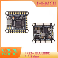 JHEMCU F7 Stack F722 Dual Flight Controller with RuiBet 60A ESC 3-6S 30.5*30.5mm for RC FPV Freestyle Drone