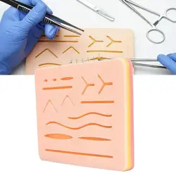 Coussin de pratique pour la Suture des blessures, Simulation de peau saine et réaliste, sécurité pour les étudiants, pour l'hôpital