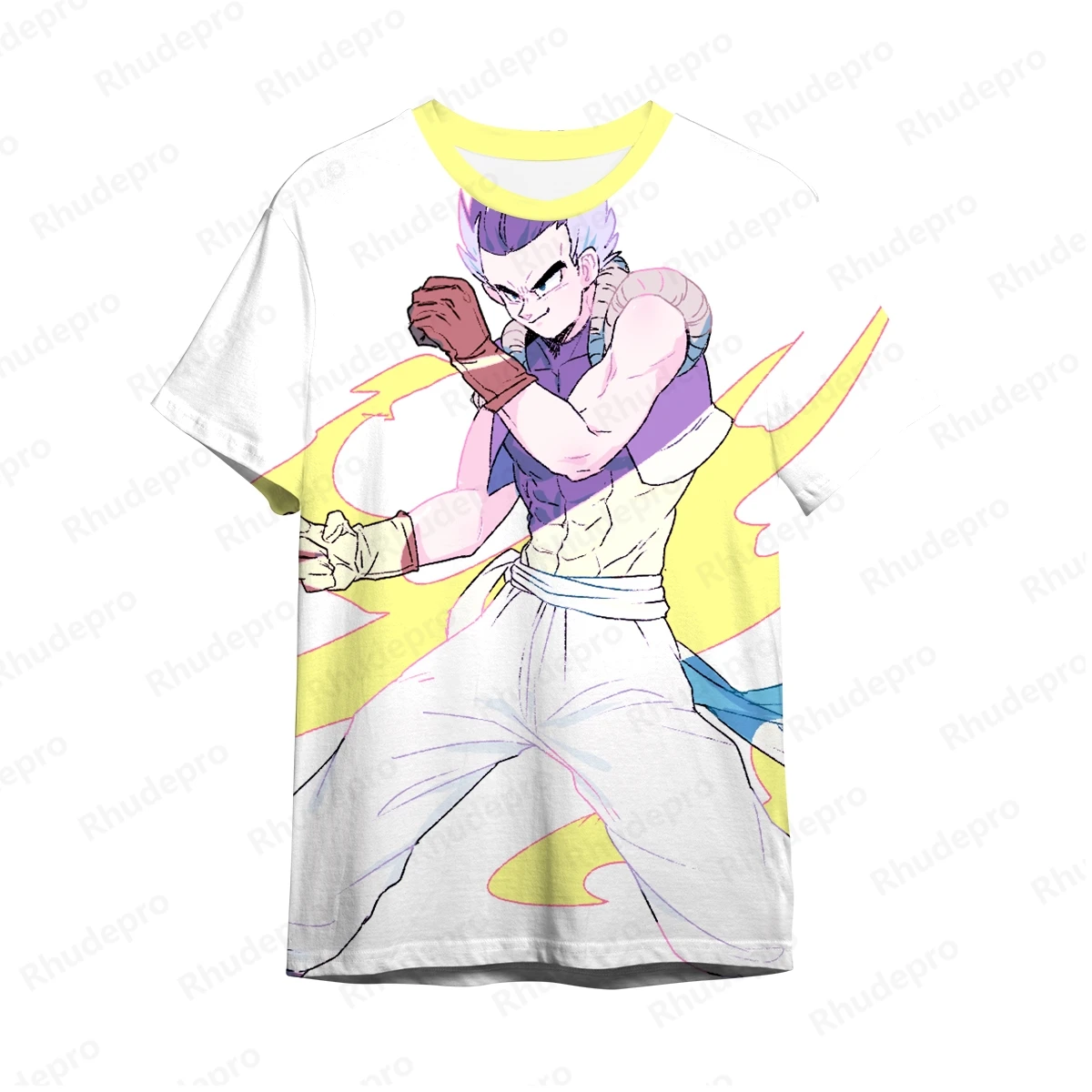 メンズドラゴンボールTシャツ,特大Tシャツ,悟空半袖,ストリートウェア,子供向けファッション,5XL, 2024