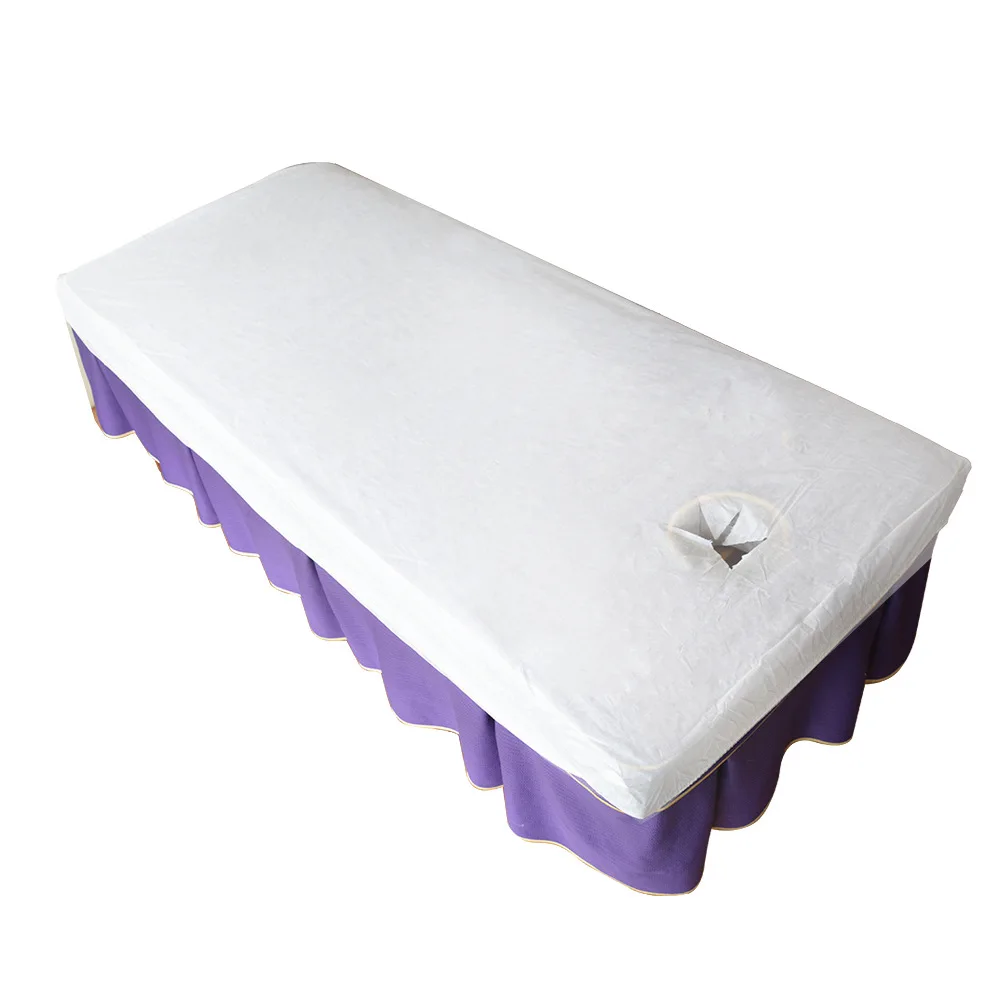 Disposable Bed Cover Dust Proof Beauty Salon Non Woven Massage Travel Bed Sheet