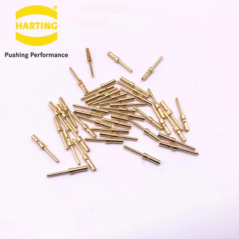 10Pcs/Lot Harting Circular Cable Connector D-Sub Male Pin Terminal Block 09670005576 09670008576 09670003576