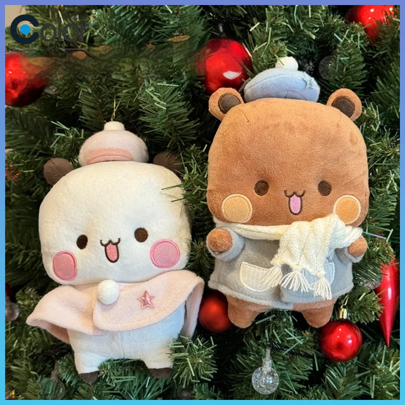 

2025 Bubu And Yier Panda, плюшевая милая мультяшная оригинальная кукла-медведь Panda Bubu и Dudu, кавайная мягкая игрушка, индивидуальный подарок