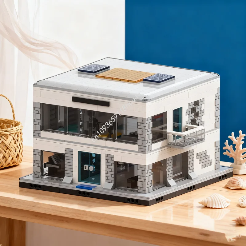 

1714 шт. MOC модульная модель для тренажерного зала, модульная модель, строительные блоки, сборная игрушка, креативная идея, кирпич, рождественские подарки для детей