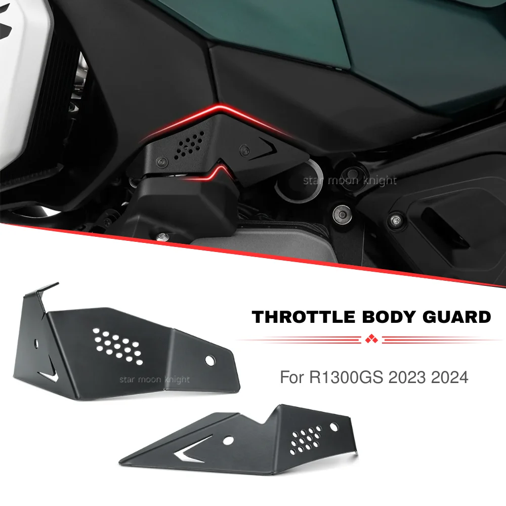 

Throttle Body Guards Throttle Valves Cover Protector For BMW R1300GS R 1300 GS R1300 GS GS1300 2023 2024 Protection Accessories