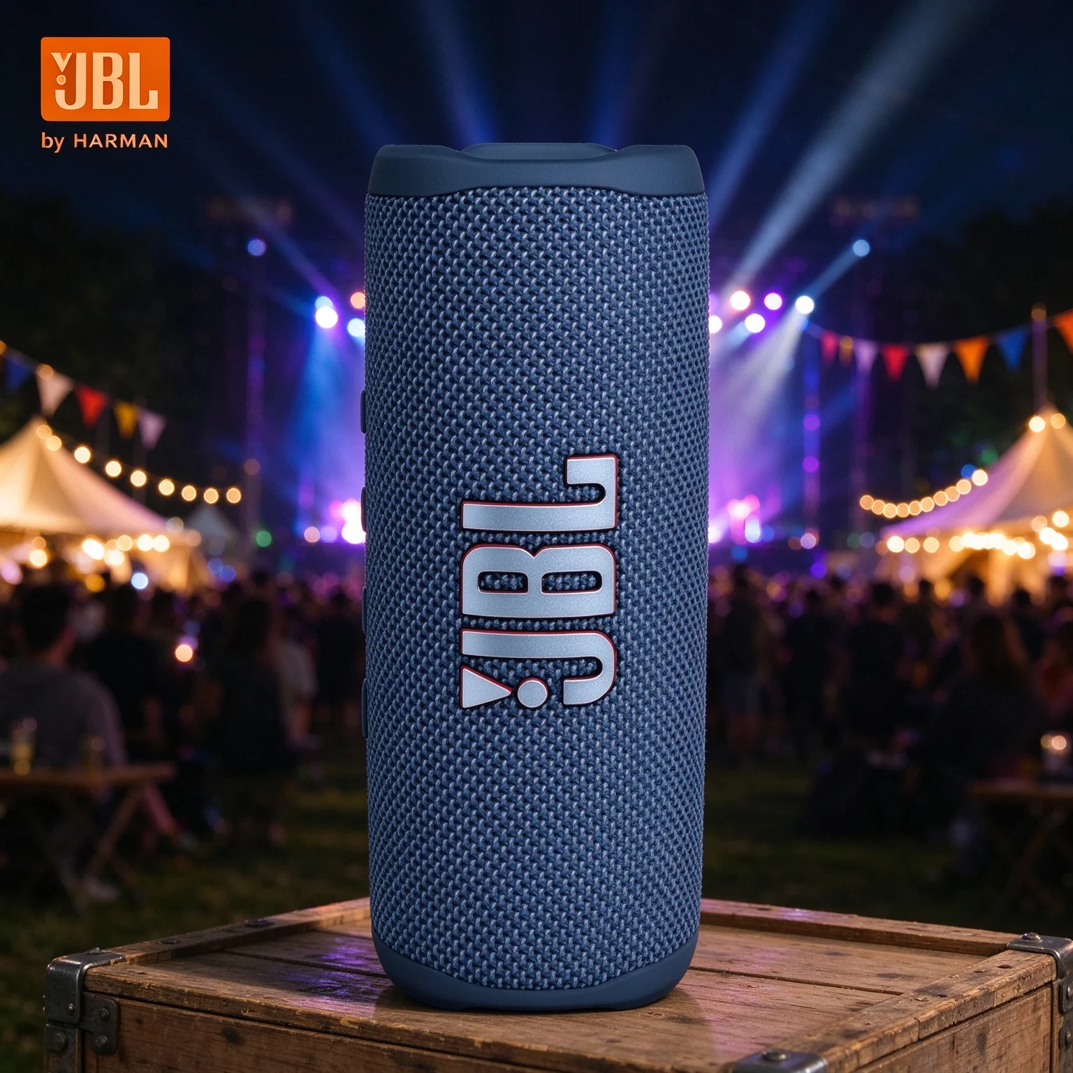 JBL Flip6 Wireless Bluetooth Speaker, Portable Outdoor Dustproof and Waterproof Mini Music Speaker