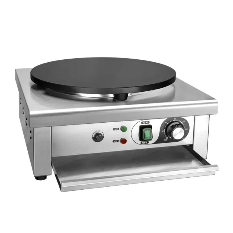 Commercial Automatic Pancake Maker Machine Crepe Makers And Hot Plate Industrial Electric Crepe Making Machine images - 6