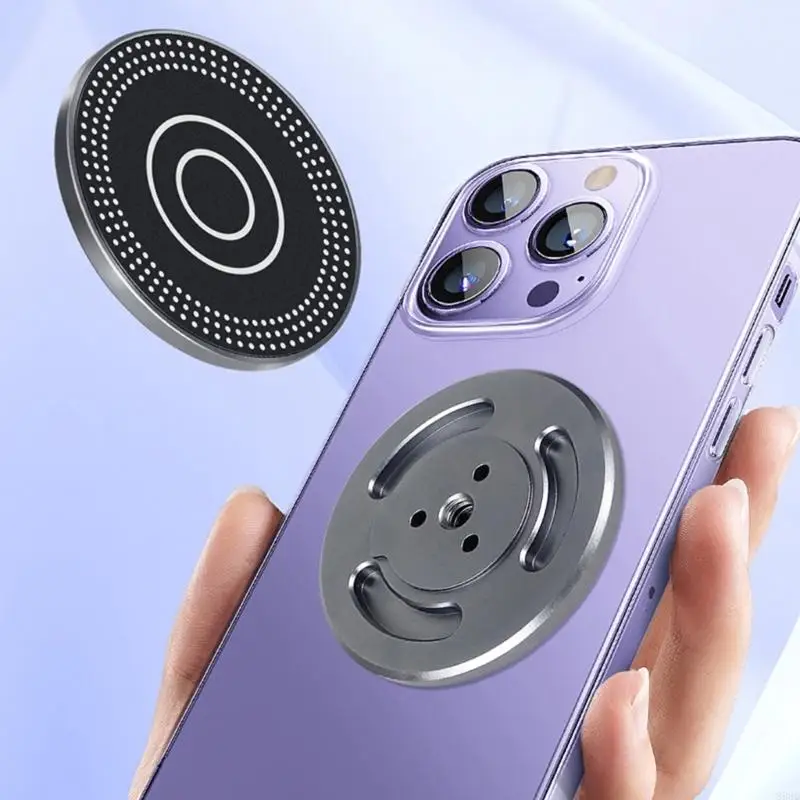 

Магнитное основание держателя телефона, универсальное винтовое отверстие 1/4 дюйма для адаптера штатива, подвесы с шаровой 896C