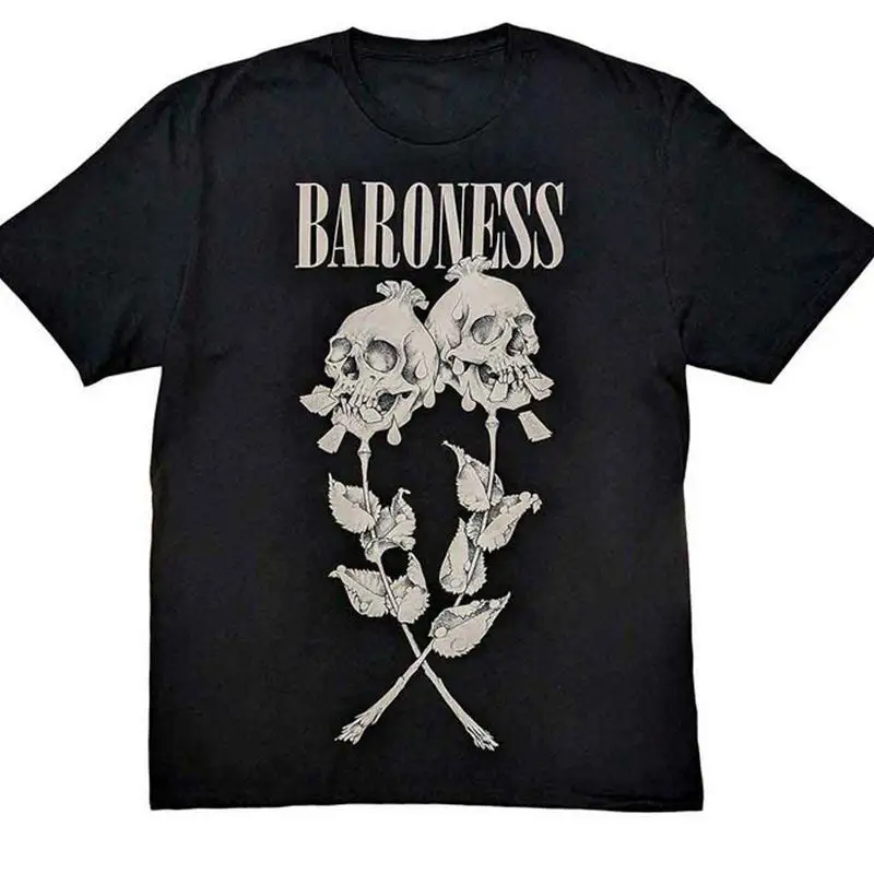 

Черная футболка Baroness Band с коротким рукавом, все размеры от S до 5Xl Xa741