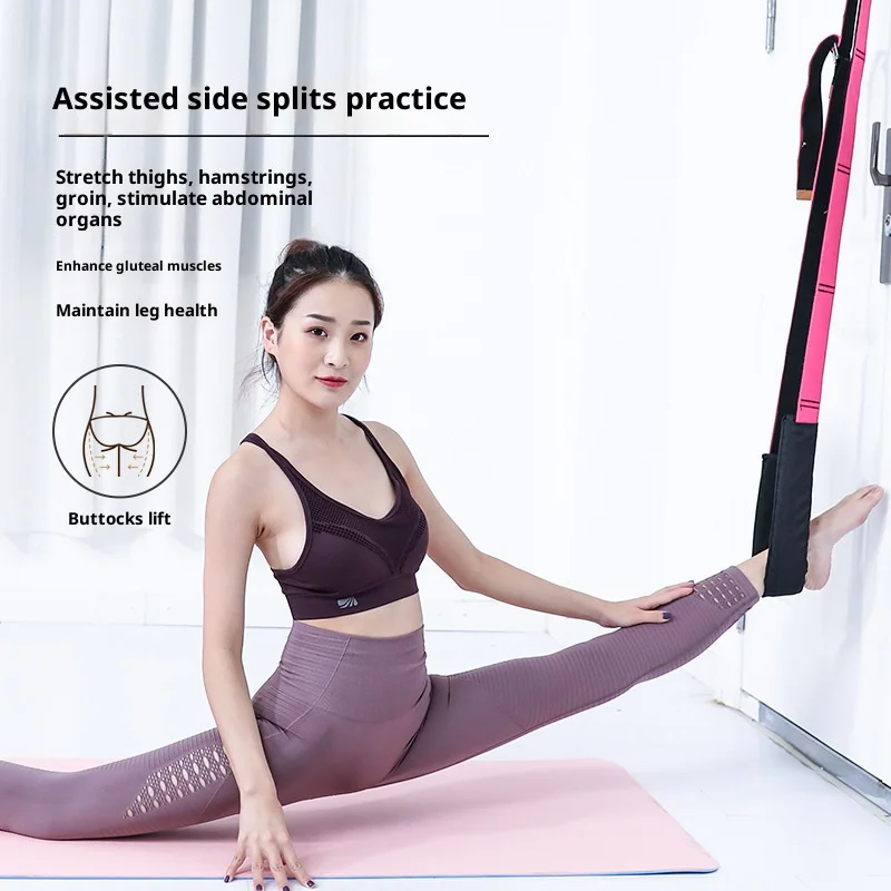 الأراجيح اليوغا الجوية سوينغ الجسم كله العضلات تمتد الجمباز بيلاتيس اليوغا اكسسوارات معدات الصالة الرياضية للياقة البدنية المنزلية