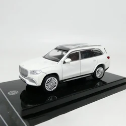 Diecast 1:64 Scale Benz Maybach GLS Supercar SUV Jeep Simulation Model Static Display Collectible Gift Souvenir Decration