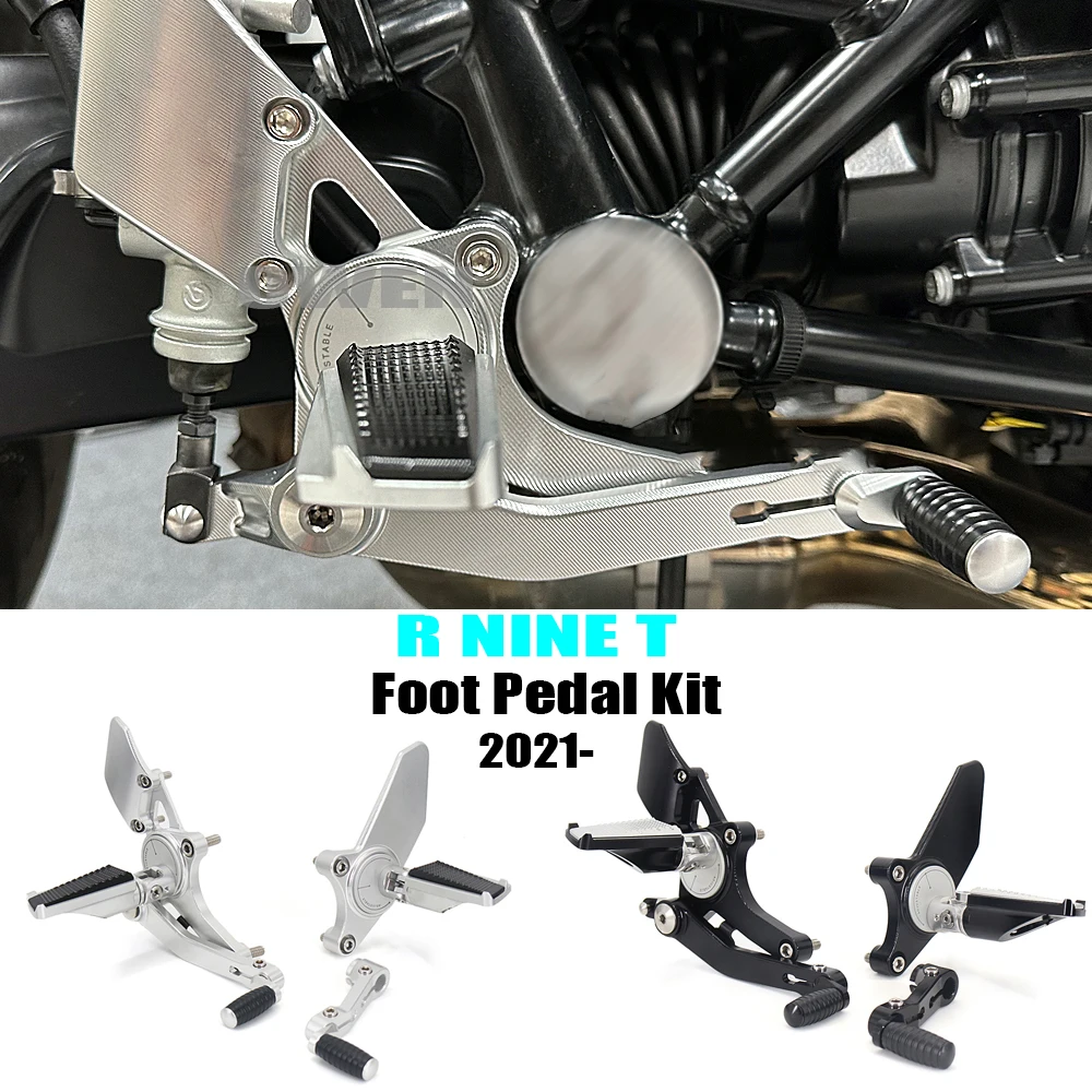 

R NINET R9T Foot Pedal Kit RNINET Foot Peg Pedal Bracket Footrest Equipment For BMW RNINET R NINE T RnineT R NineT 2021-2023