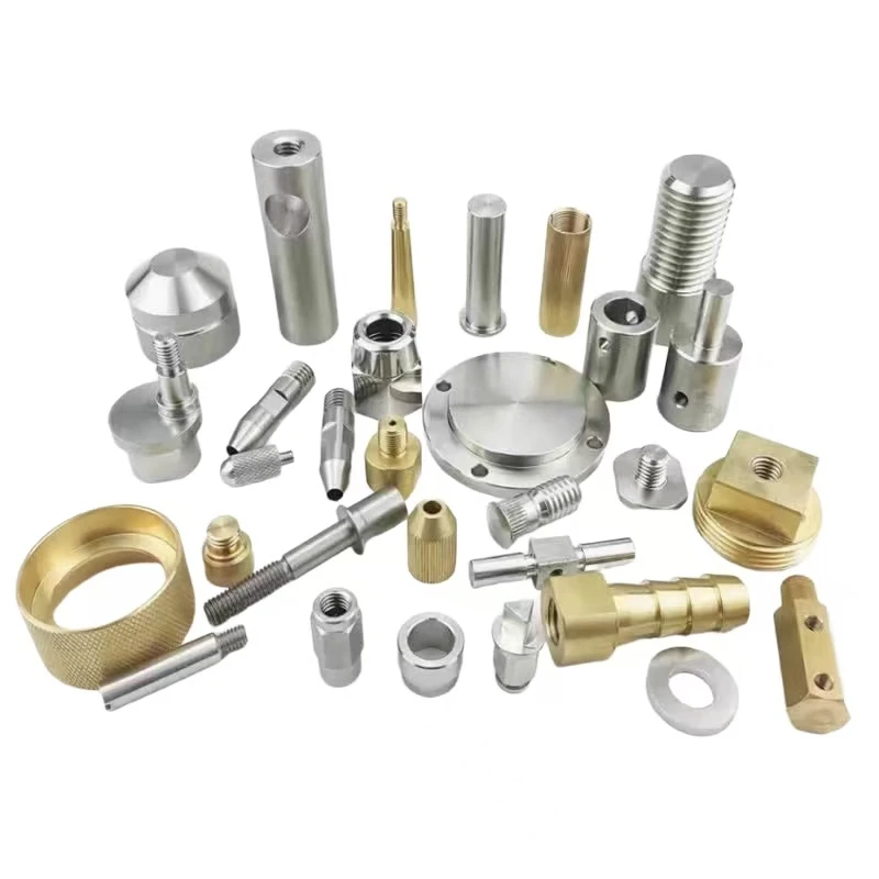 CNC machining customized multi-material non-standard hardware stainless steel, brass, aluminum alloy mechanical parts set