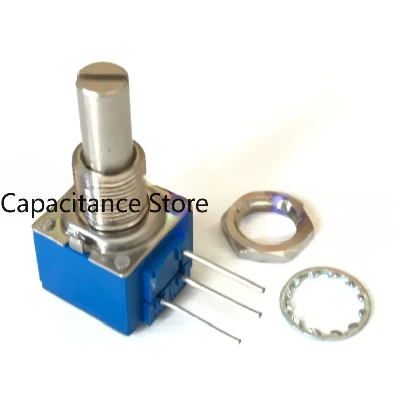 

5 шт. металлический керамический поворотный потенциометр 81A1AB28A17 герметичный регулируемый 25K