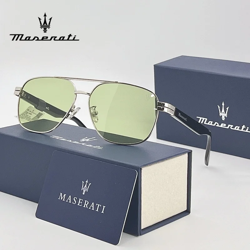 MASERATI Car High End UV400 Polarized Glasses For GT Ghibli QuattroporteGC Levante Mc20 Mcpura Grecale Drive Sunglasses