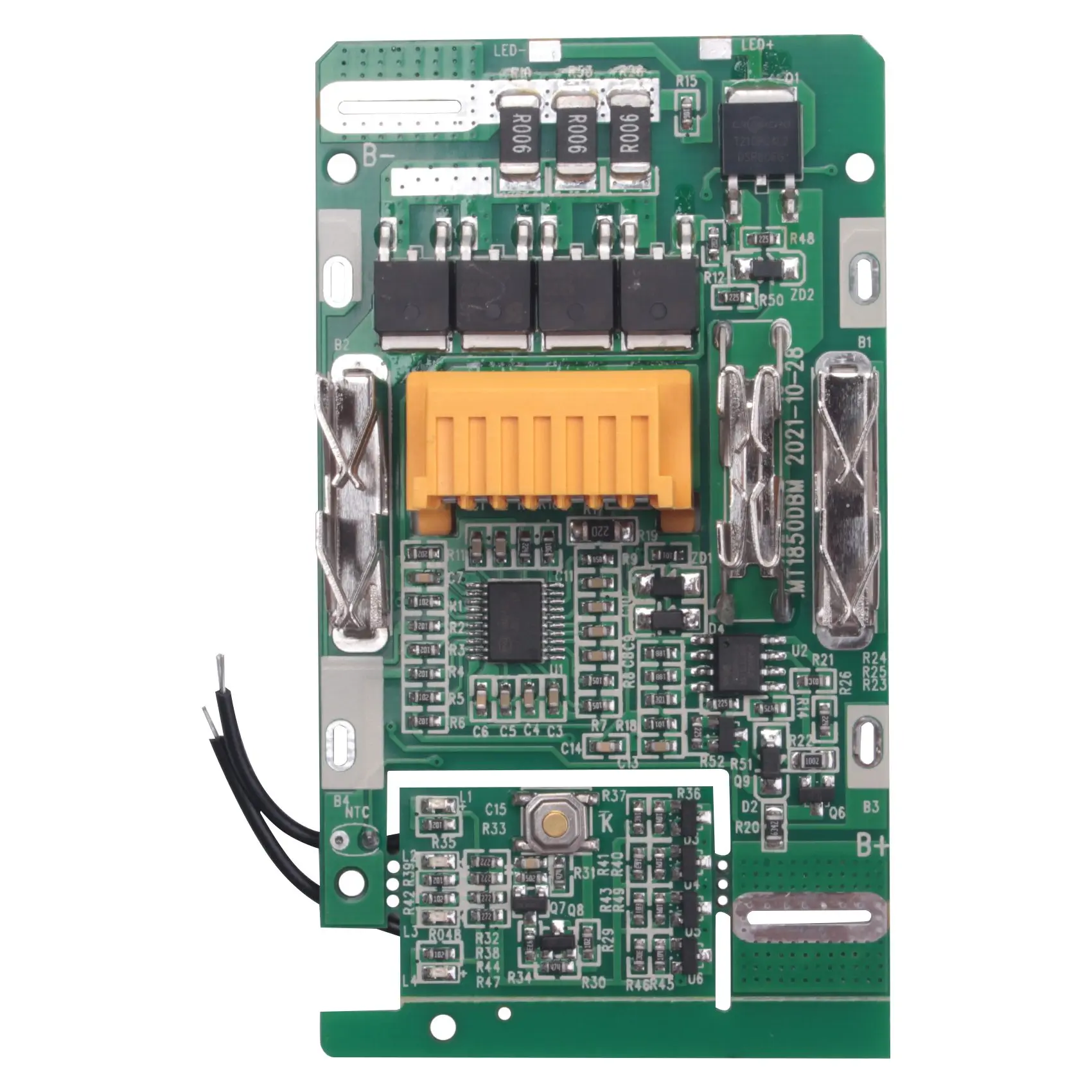 

Защитная плата для зарядки литий-ионной батареи BL1830 BMS PCB для электроинструментов Makita 18 в BL1815 BL1860 LXT400 Bl1850