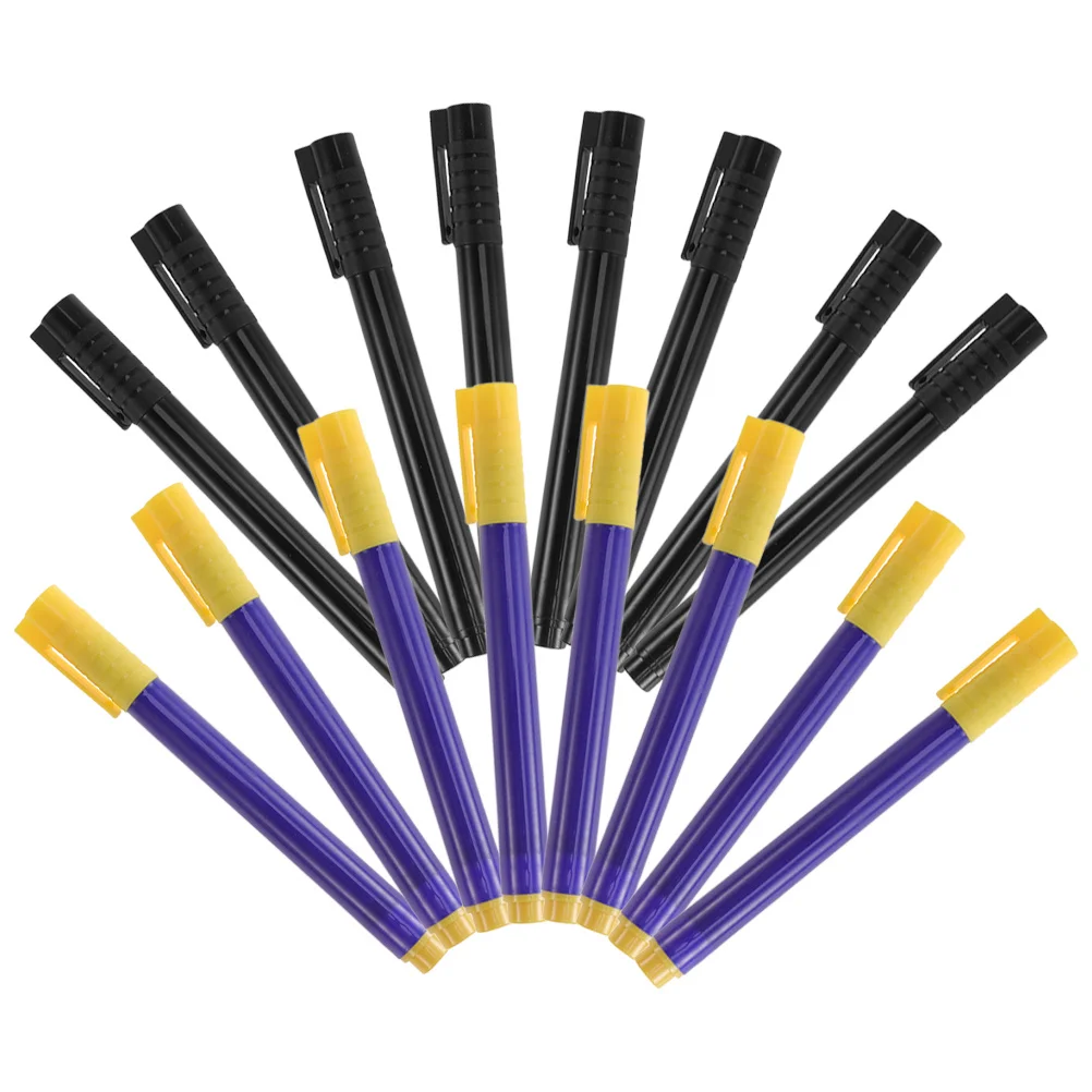 

16 шт., ручка для проверки денег на водной основе, портативная ручка для наличных денег для малого бизнеса, ресторанов, ручка для проверки денег, маркер для наличных