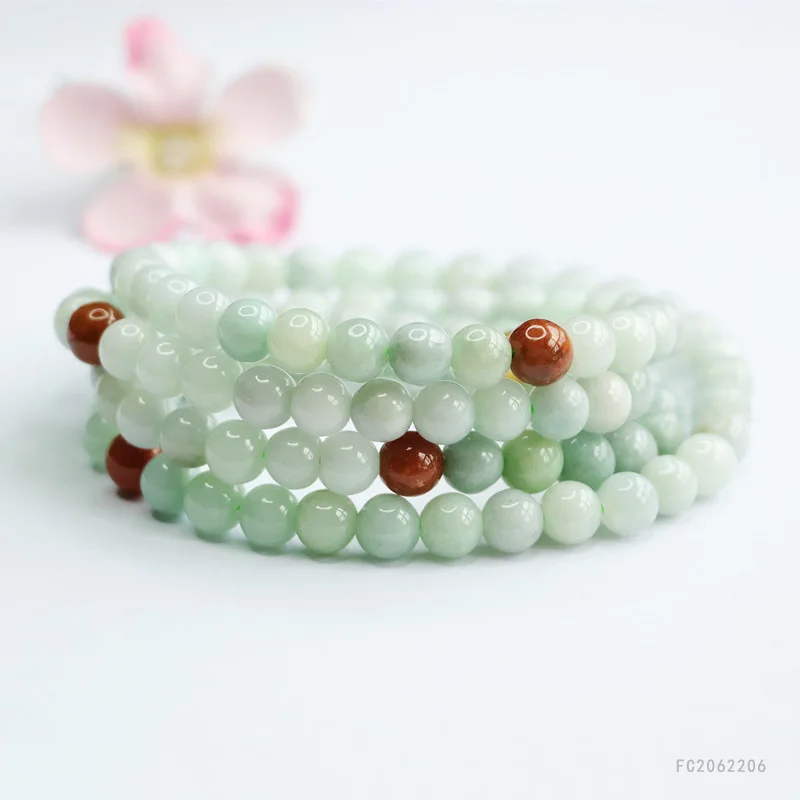 

Ожерелье из натурального нефрита-лариат, бусины из нескольких драгоценных камней, длинный кулон в стиле бохо, ювелирное изделие, подарок